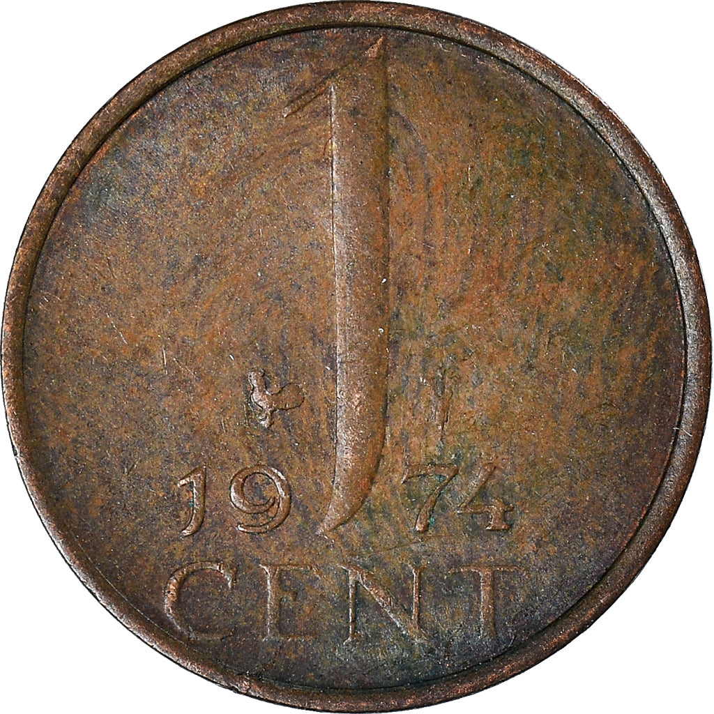 Münze, Niederlande, Cent, 1974