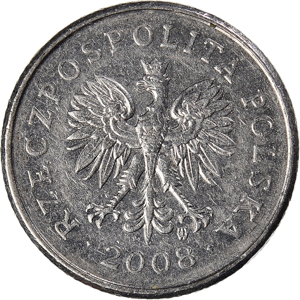 Münze, Polen, 20 Groszy, 2008