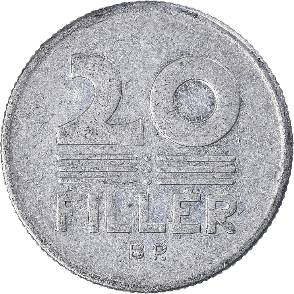 Münze, Ungarn, 20 Fillér, 1971