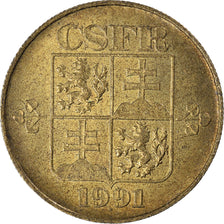 Munten, Tsjecho-Slowakije, Koruna, 1991