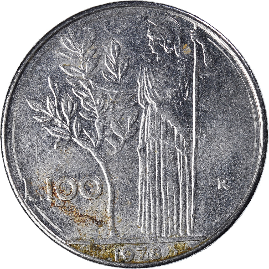 Moneda, Italia, 100 Lire, 1978