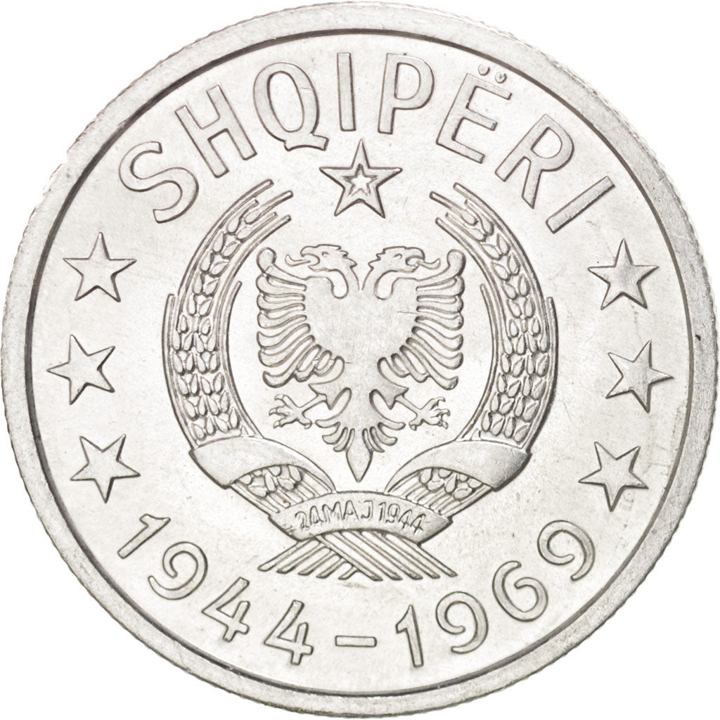Albanie, 1 Lek 1969, KM 48