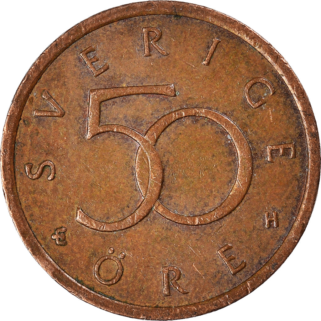 Moeda, Suécia, 50 Öre, 2003