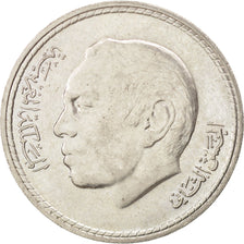 Coin, Morocco, al-Hassan II, 5 Dirhams, 1980, MS(60-62), Copper-nickel, KM:72