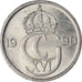 Moeda, Suécia, 50 Öre, 1990
