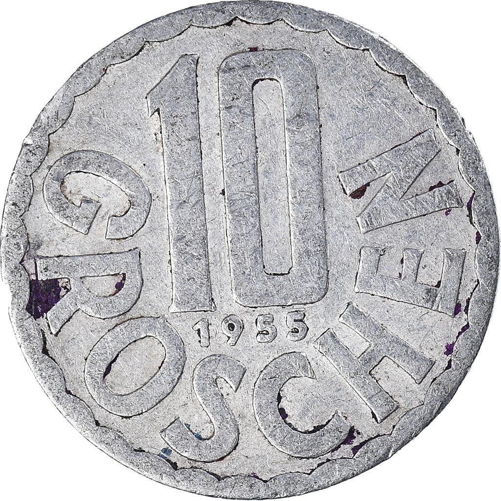 Munten, Oostenrijk, 10 Groschen, 1955