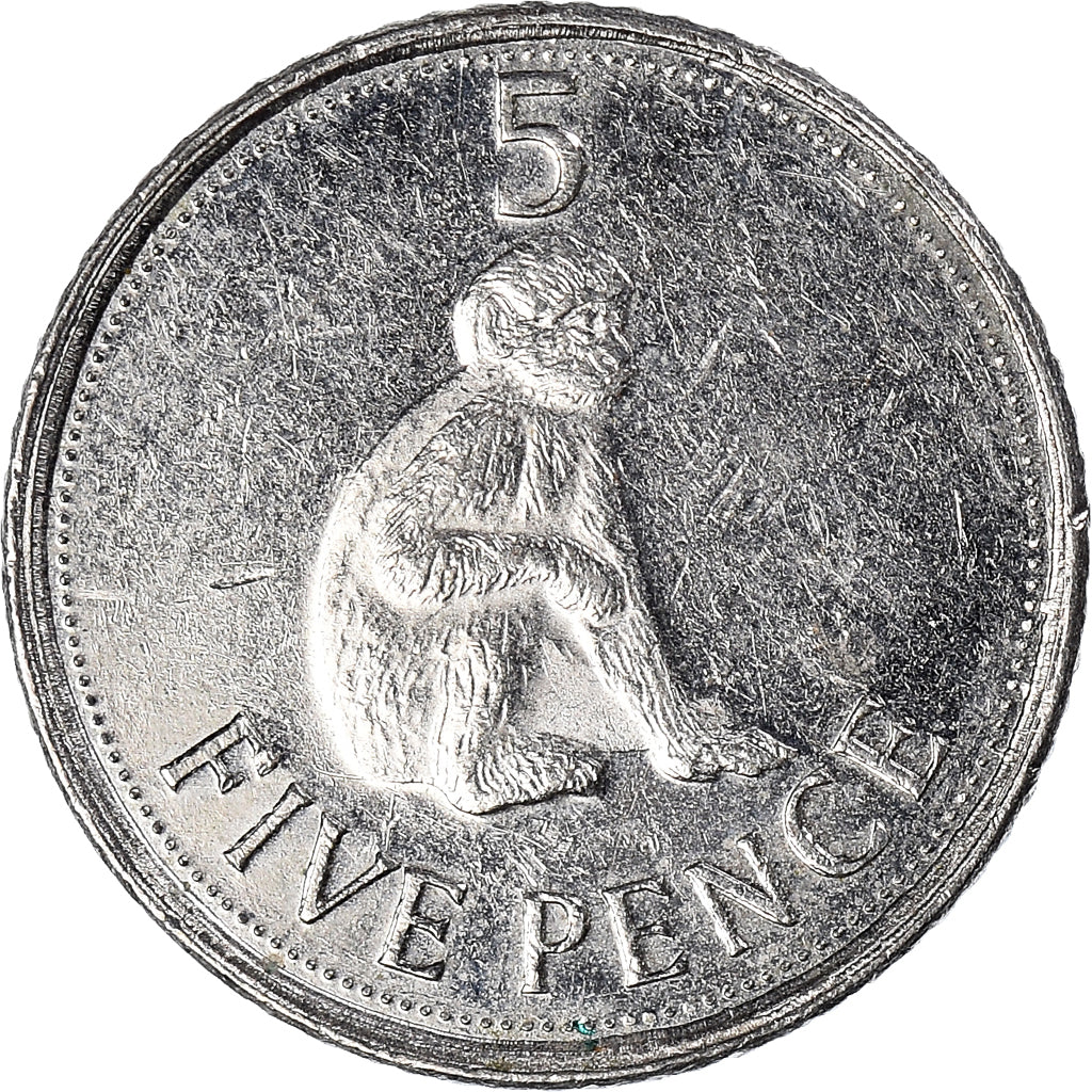 Munten, Gibraltar, 5 Pence, 2012-