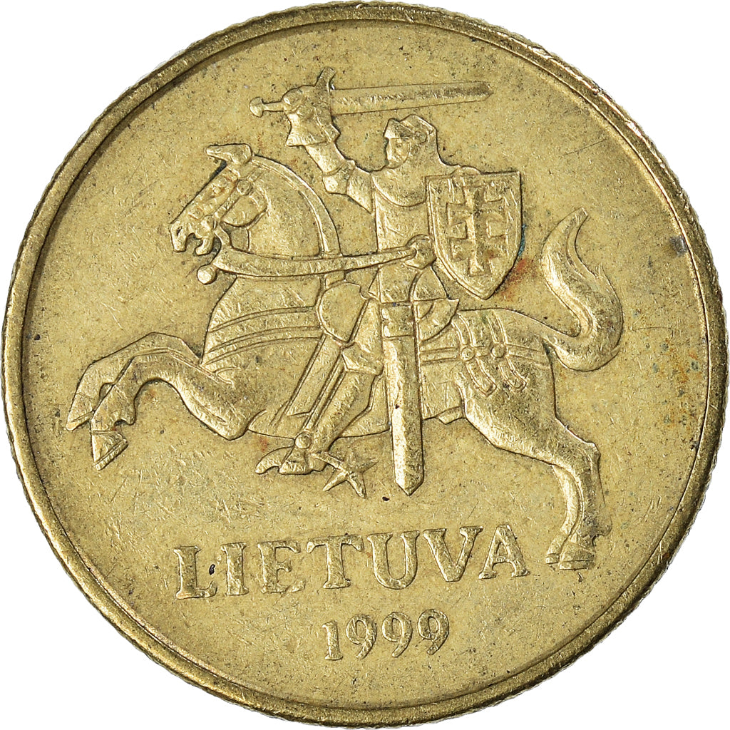 Münze, Lithuania, 20 Centu, 1999