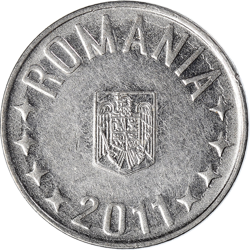 Moeda, Roménia, 10 Bani, 2011