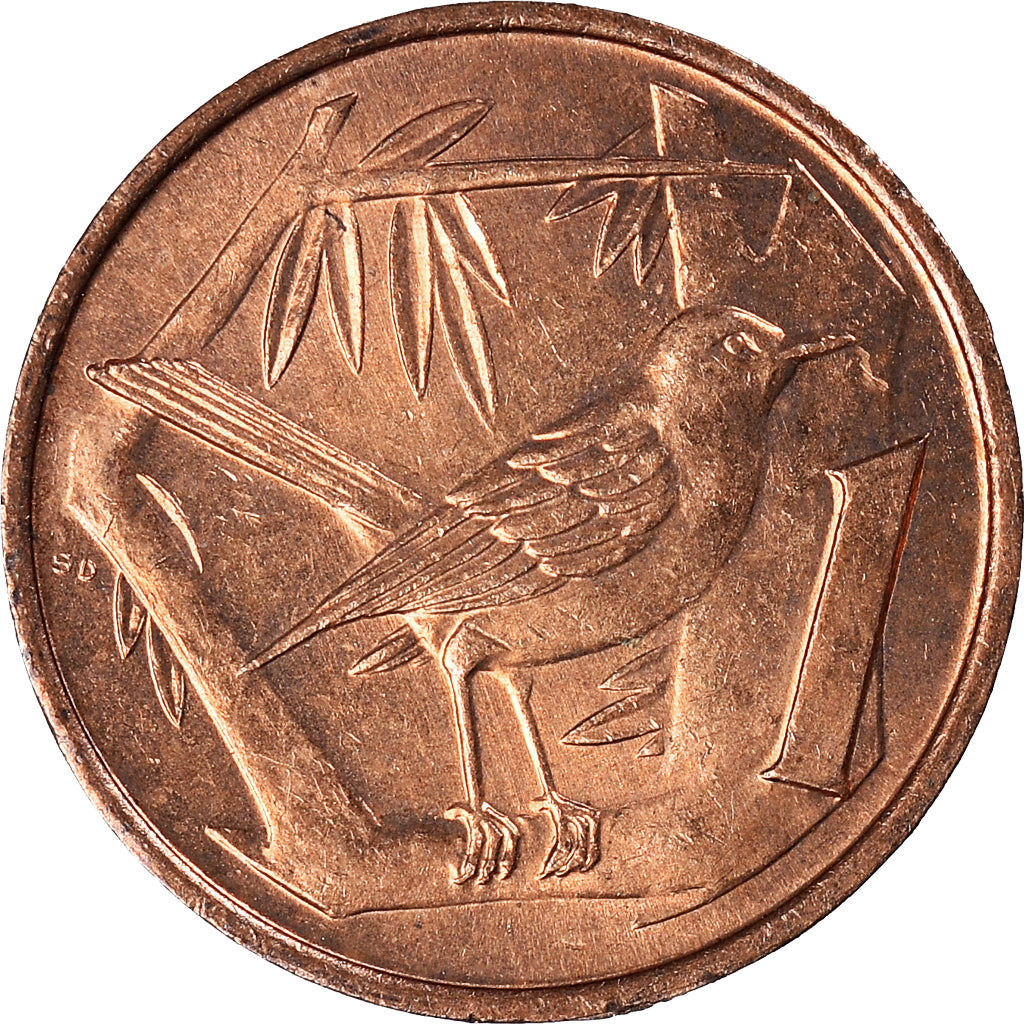 Moneta, Kajmany, Cent, 1972