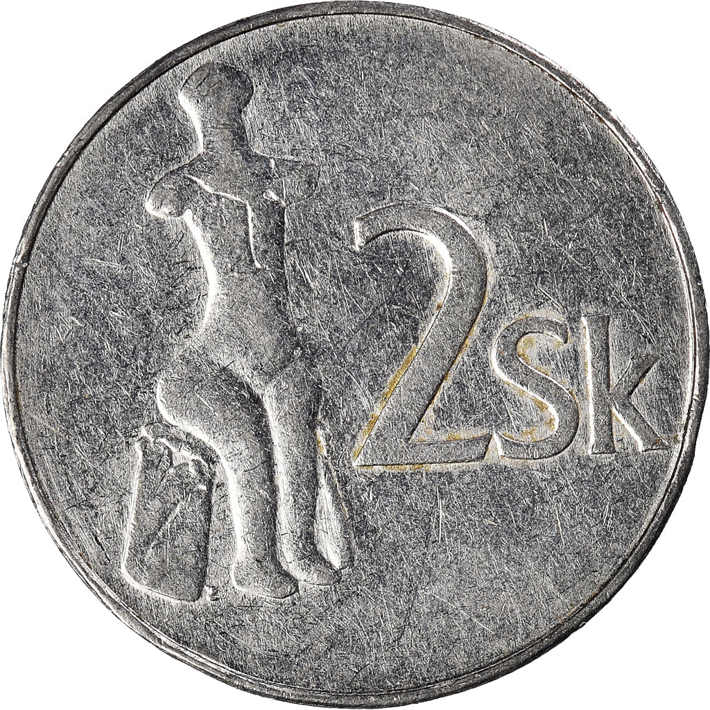 Moneta, Słowacja, 2 Koruna, 1995