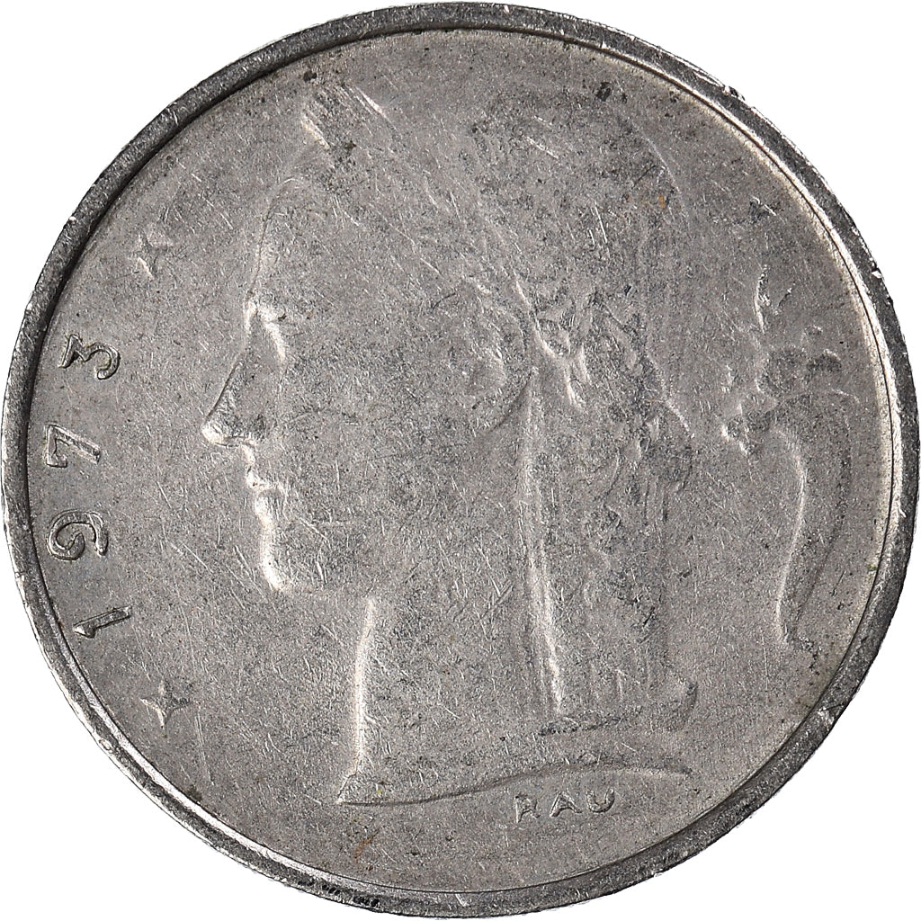 Munten, België, Franc, 1973
