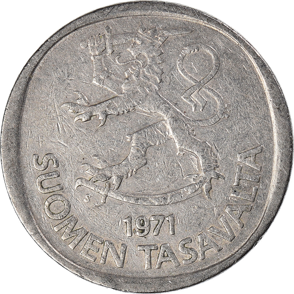 Moneda, Finlandia, Markka, 1971