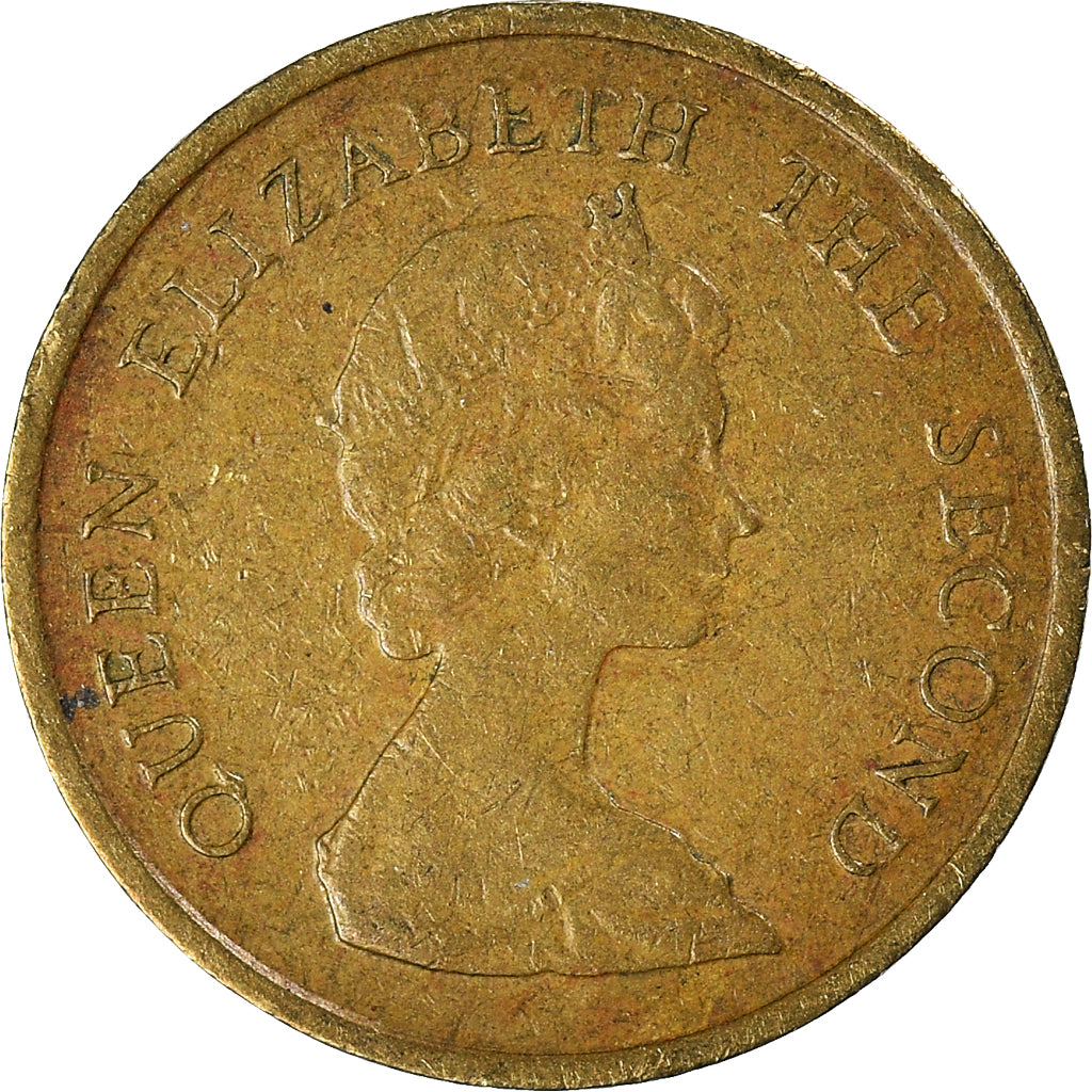 Coin, Hong Kong, 10 Cents, 1982
