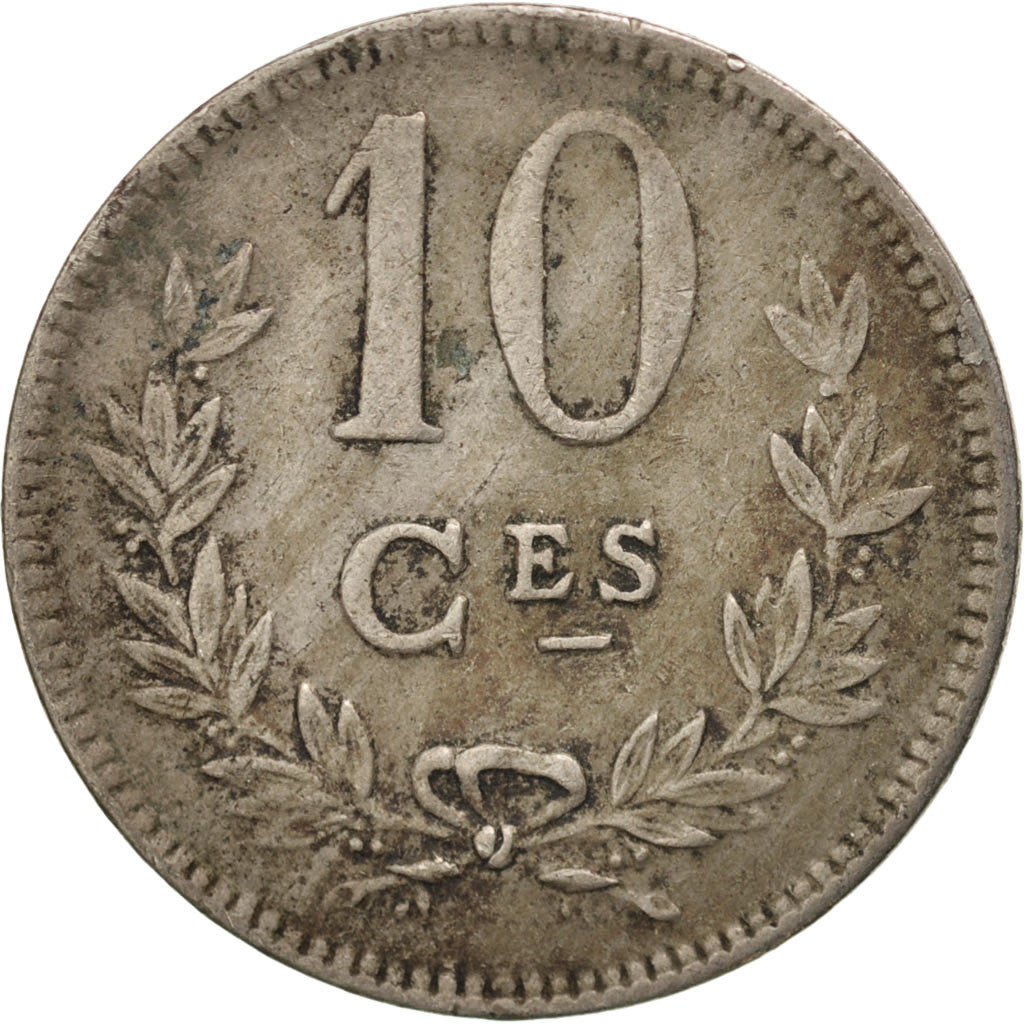 Coin, Luxembourg, Charlotte, 10 Centimes, 1924, EF(40-45), Copper-nickel, KM:34