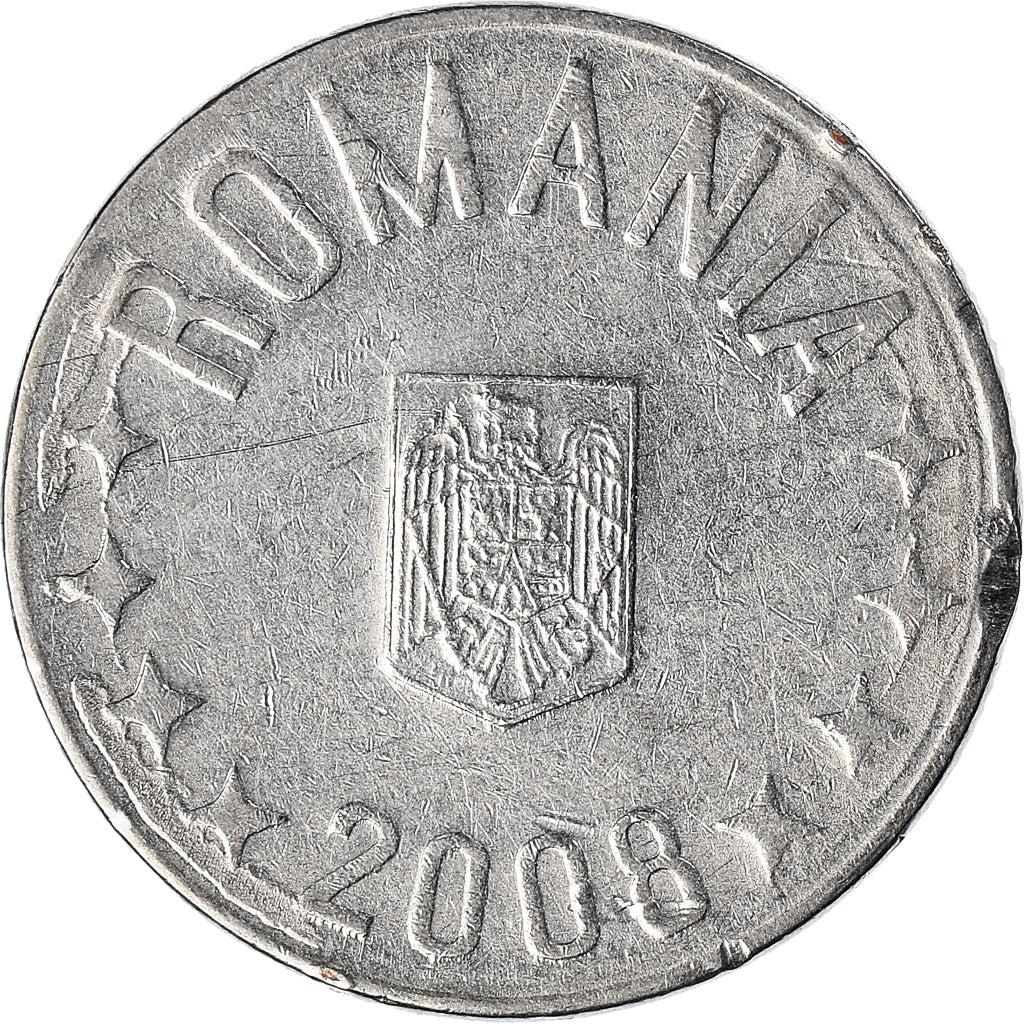 Moeda, Roménia, 10 Bani, 2008