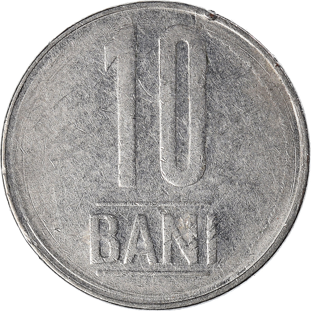 Moeda, Roménia, 10 Bani, 2008