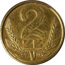 Moneda, Polonia, 2 Zlote, 1986
