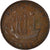 Moneda, Gran Bretaña, 1/2 Penny, 1952