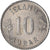 Moneda, Islandia, 10 Aurar, 1963