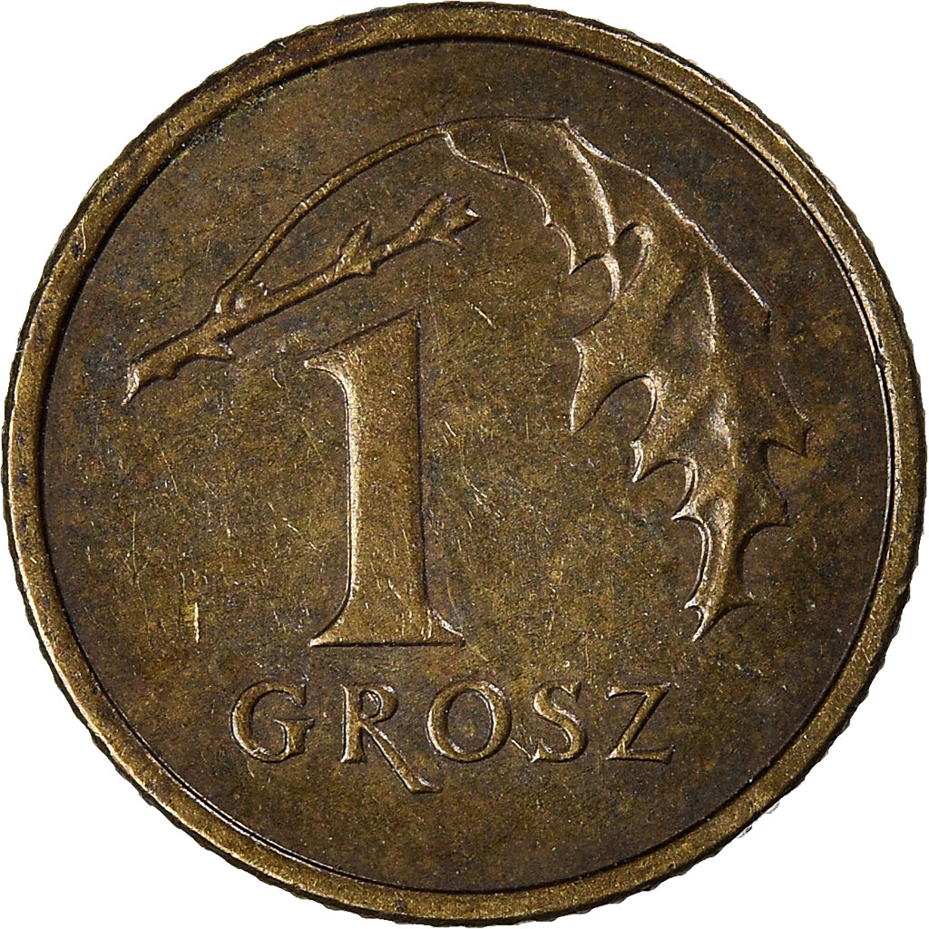 Moneta, Polonia, Grosz, 2003