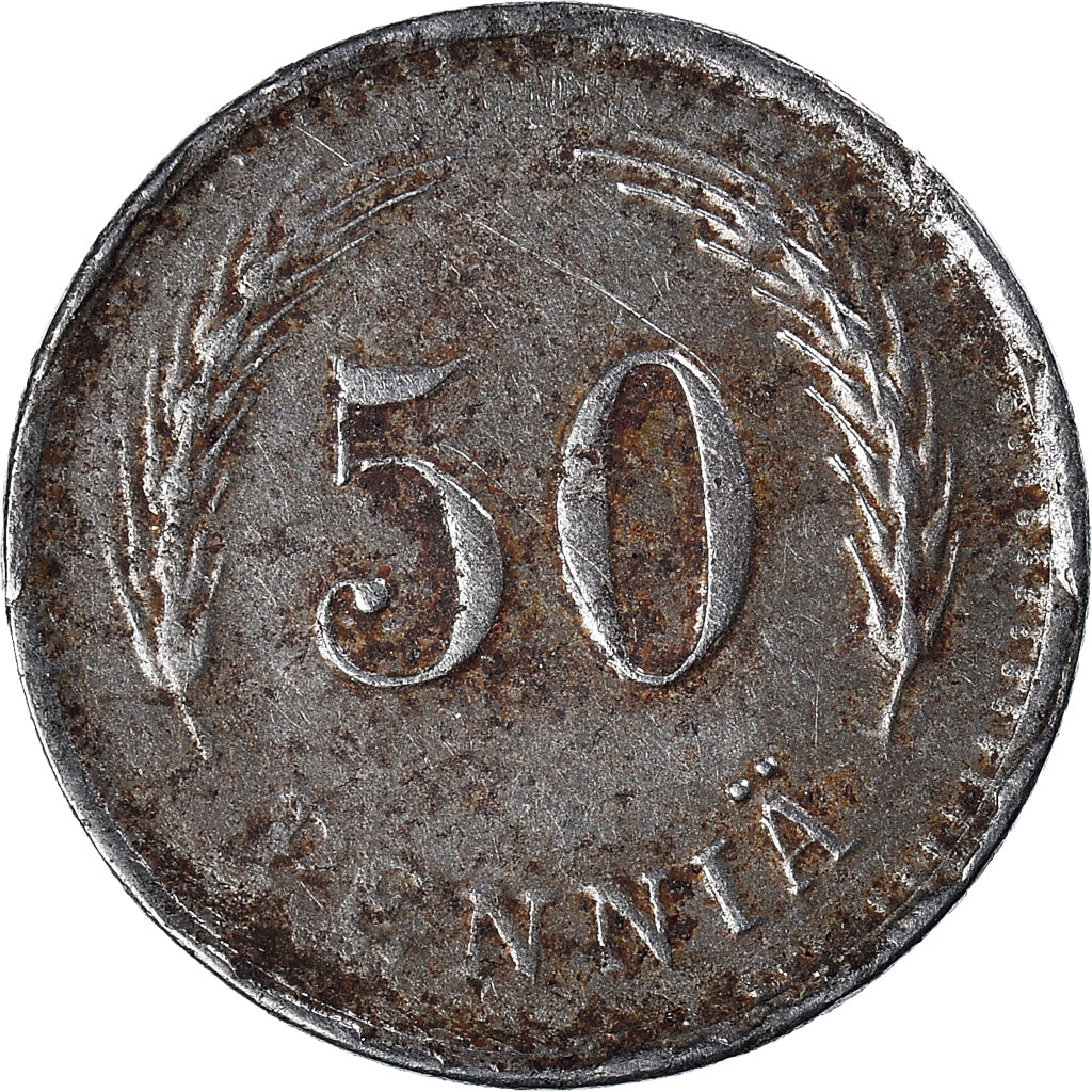 Coin, Finland, 50 Penniä, 1944