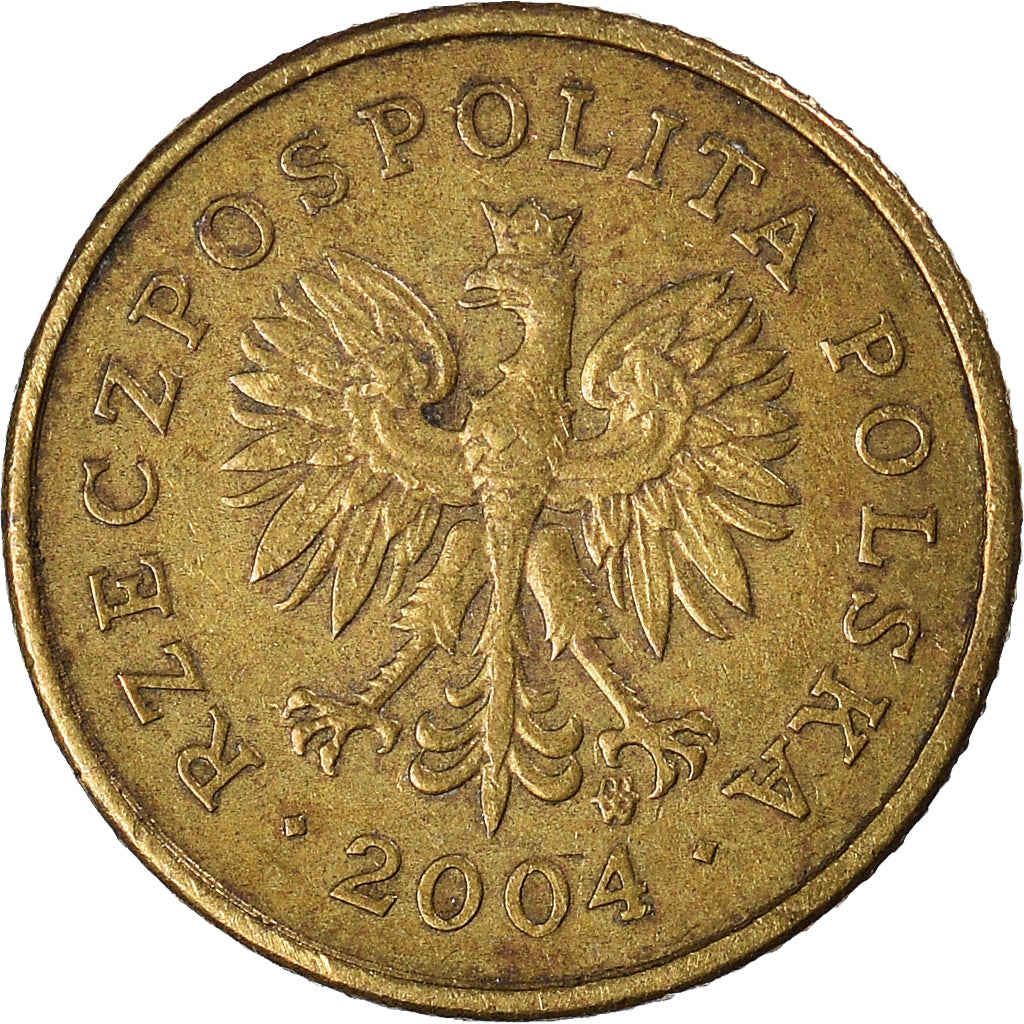 Moneta, Polonia, Grosz, 2004