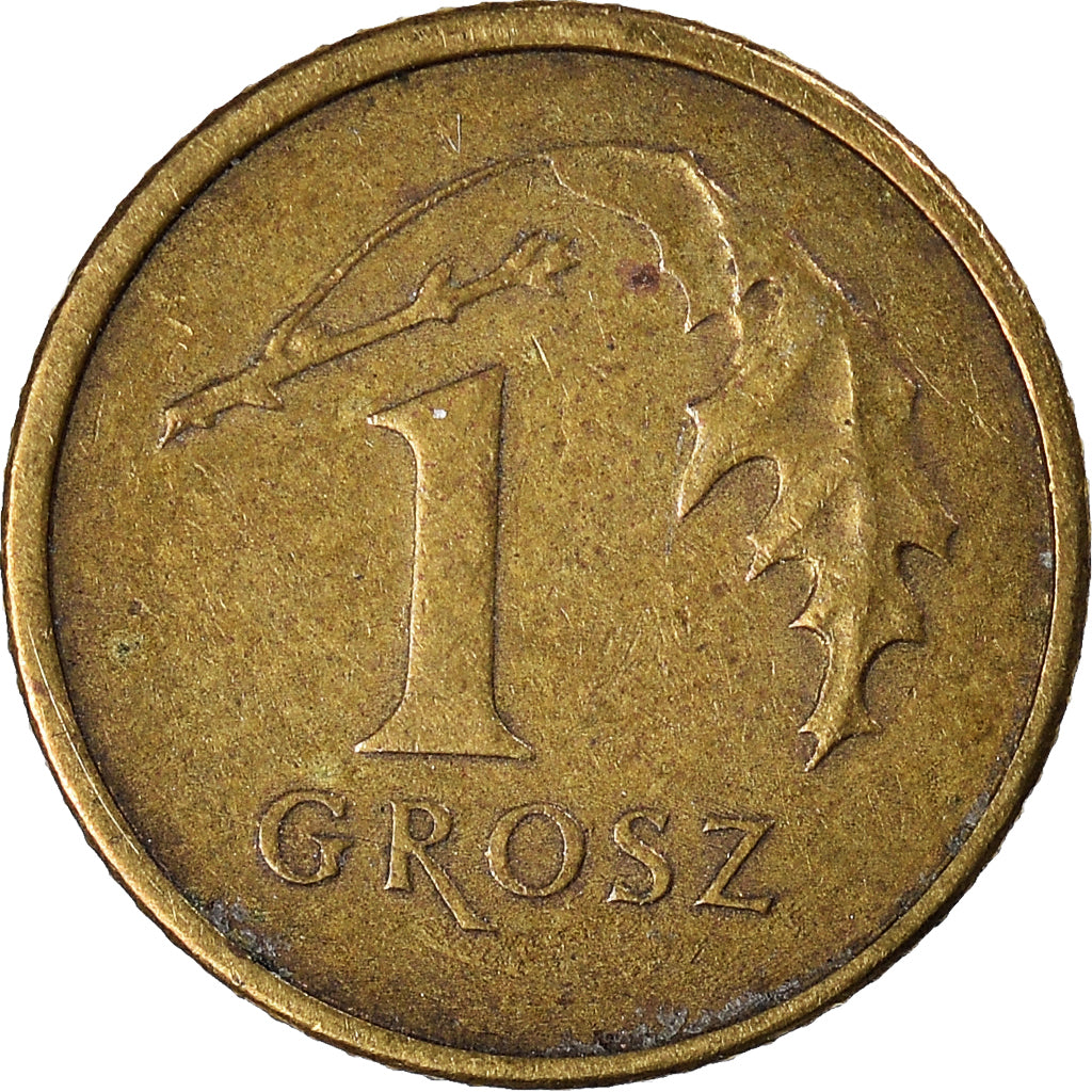 Moneta, Polonia, Grosz, 2004