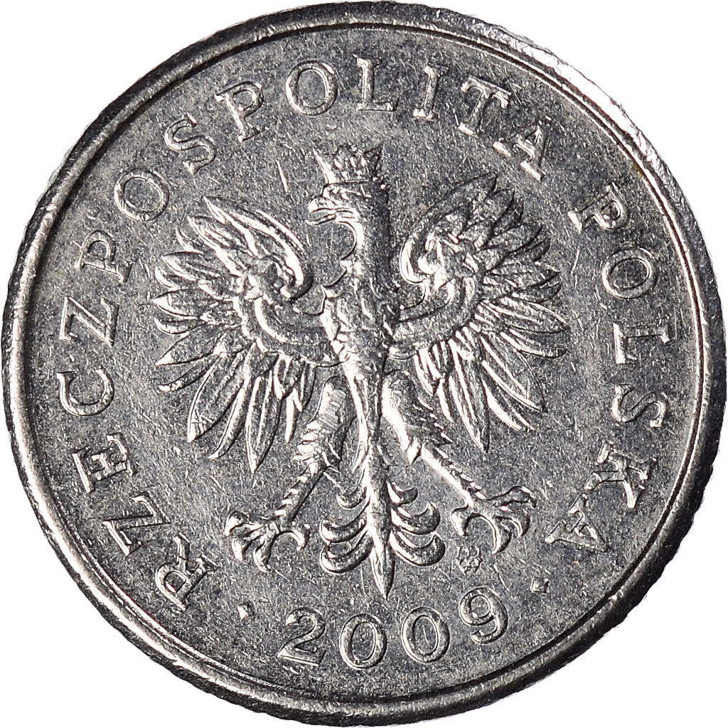 Moneta, Polonia, 10 Groszy, 2009