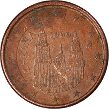 Moeda, Espanha, Euro Cent, 1999