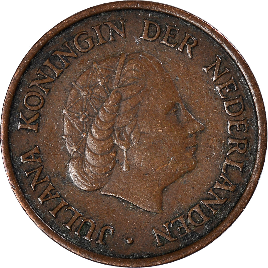 Moneda, Países Bajos, 5 Cents, 1952