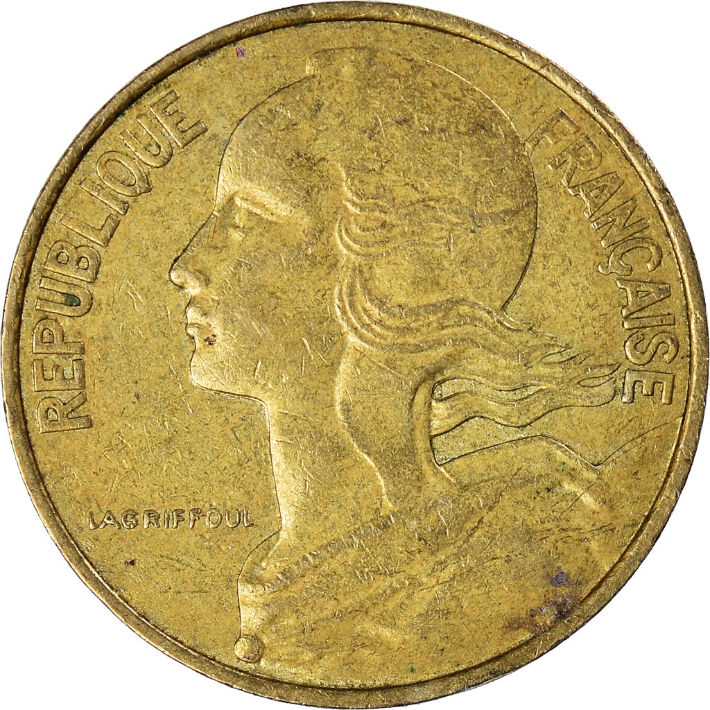 Munten, Frankrijk, 10 Centimes, 1979