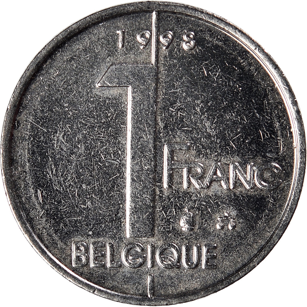 Moneta, Belgio, Franc, 1998