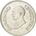 Coin, Jordan, Hussein, 2-1/2 Piastres, 1996, MS(60-62), Stainless Steel, KM:53