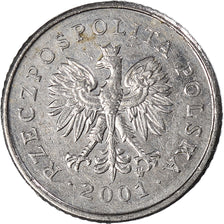 Coin, Poland, 10 Groszy, 2001