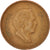 Moneta, Jordania, Hussein, 5 Fils, 1/2 Qirsh, 1978, EF(40-45), Bronze, KM:36