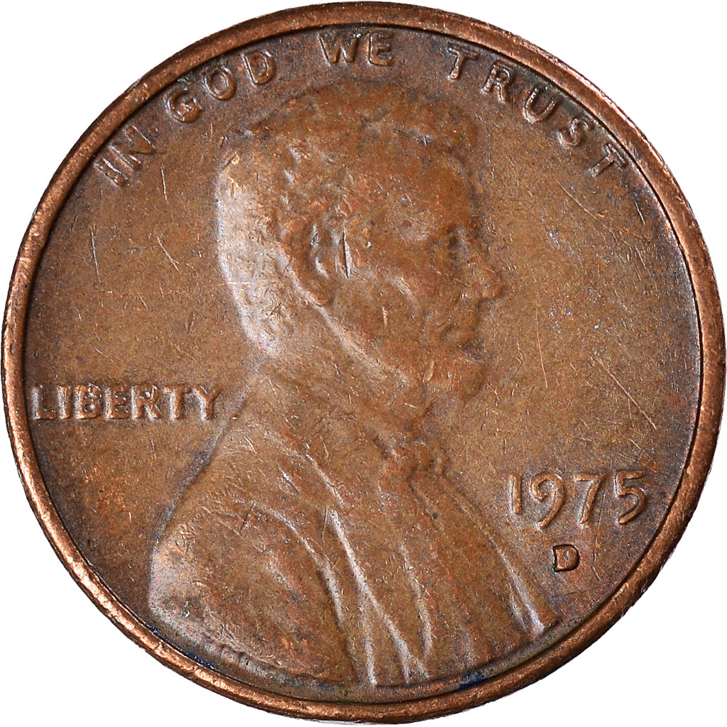 Moneda, Estados Unidos, Cent, 1975
