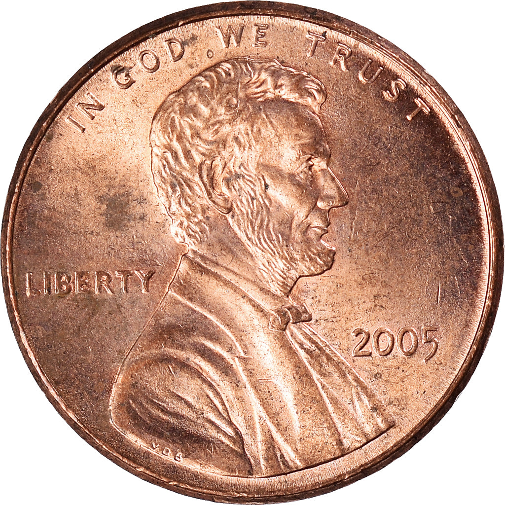 Moneda, Estados Unidos, Cent, 2005