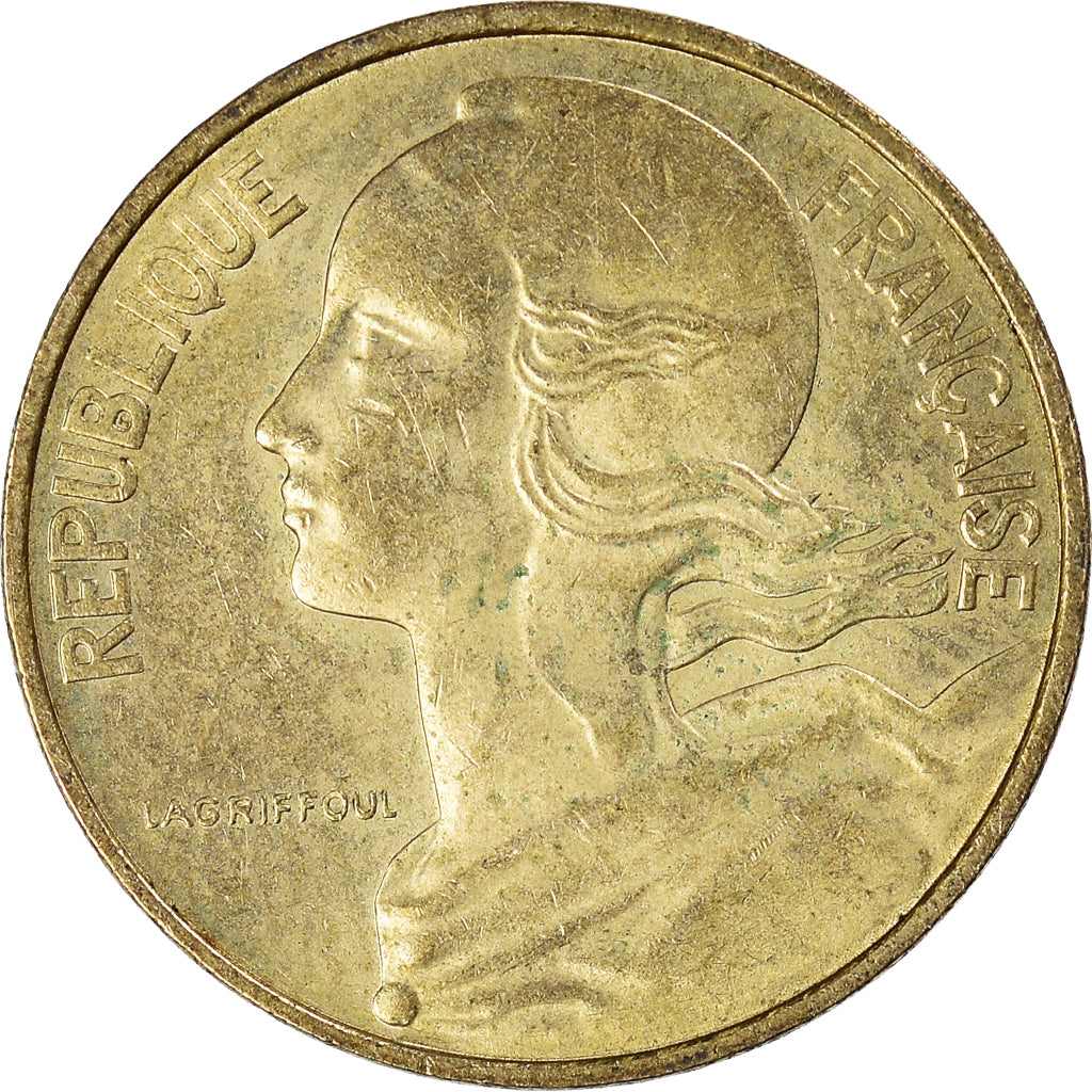 Munten, Frankrijk, 10 Centimes, 1982