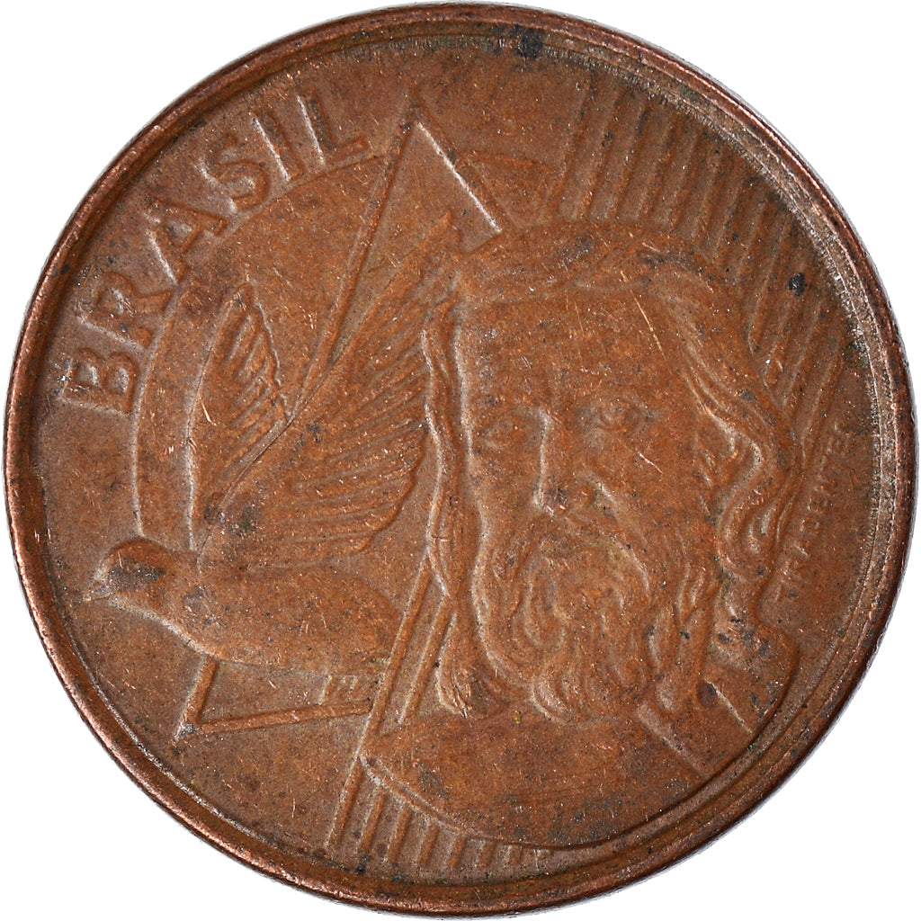 Coin, Brazil, 5 Centavos, 2012