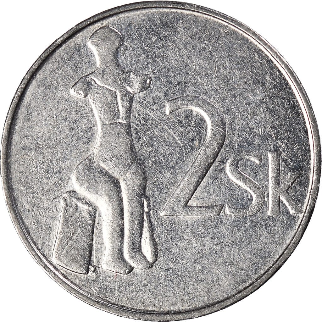 Moneta, Słowacja, 2 Koruna, 1993