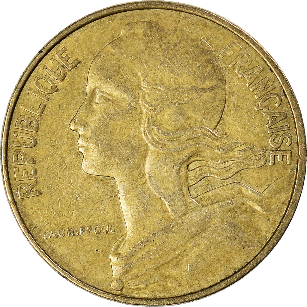 Munten, Frankrijk, 10 Centimes, 1981