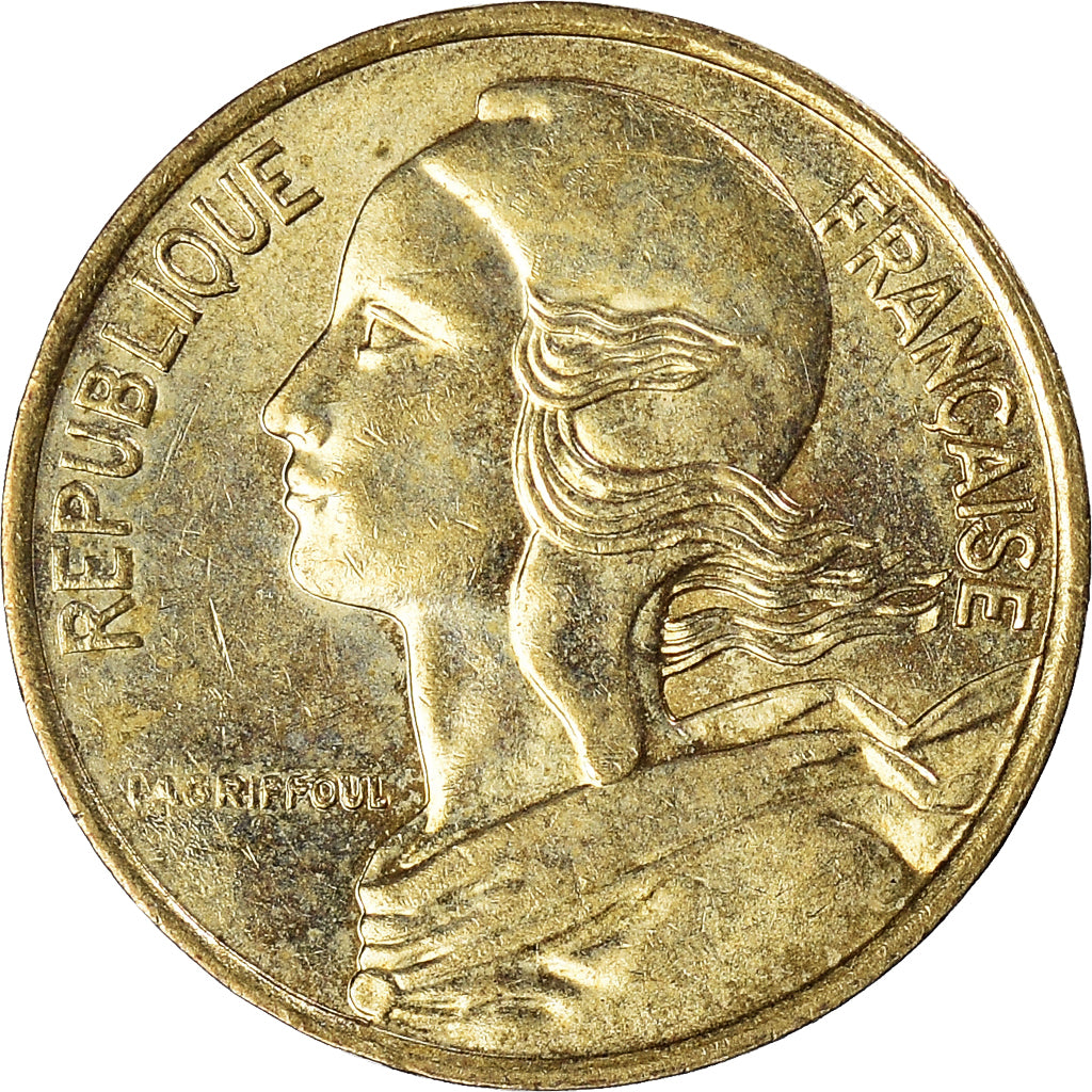 Munten, Frankrijk, 5 Centimes, 1990