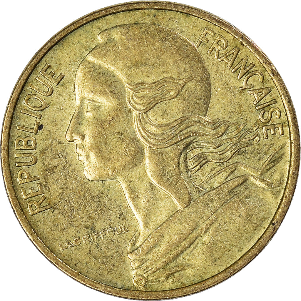 Moneda, Francia, 5 Centimes, 1980
