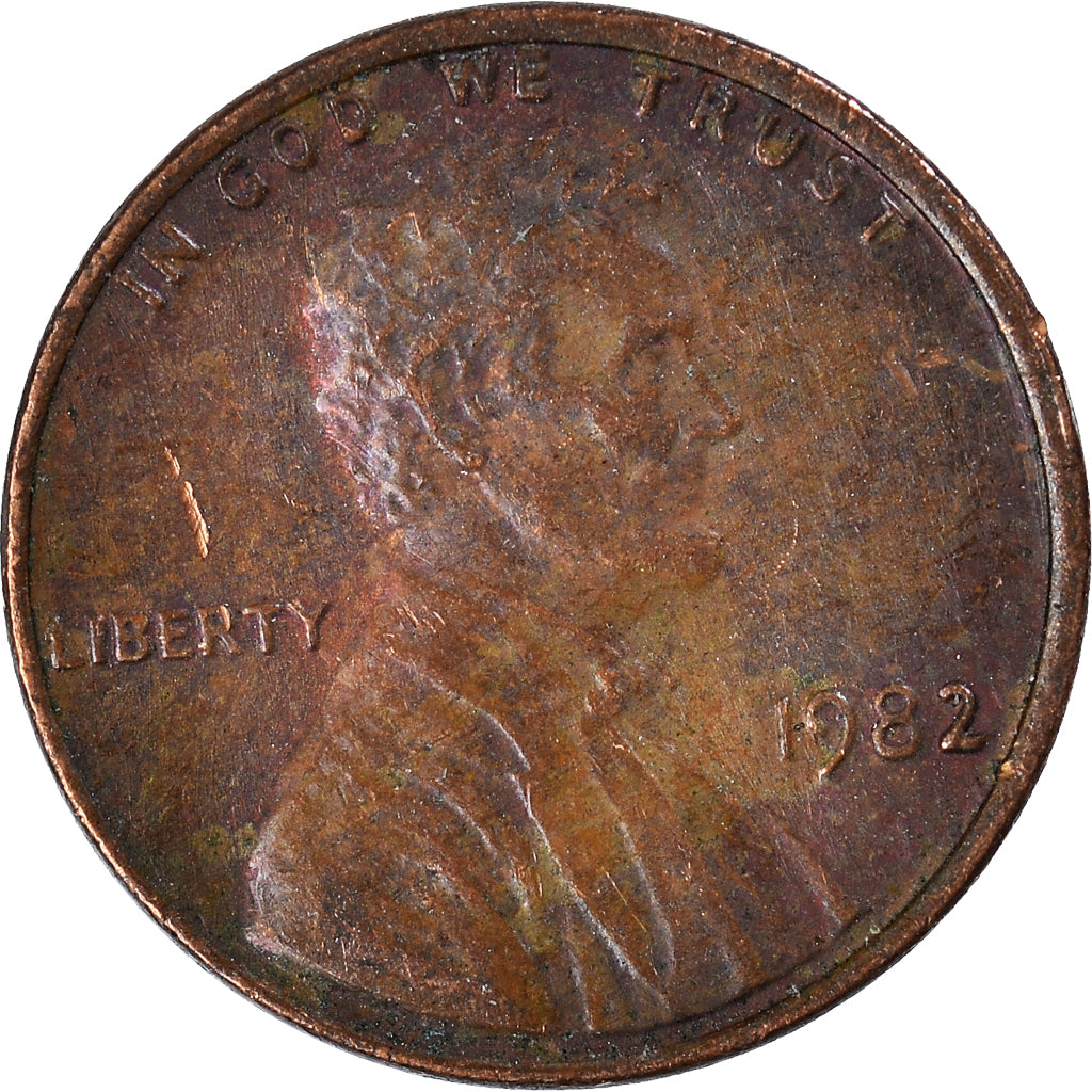 Münze, Vereinigte Staaten, Cent, 1982