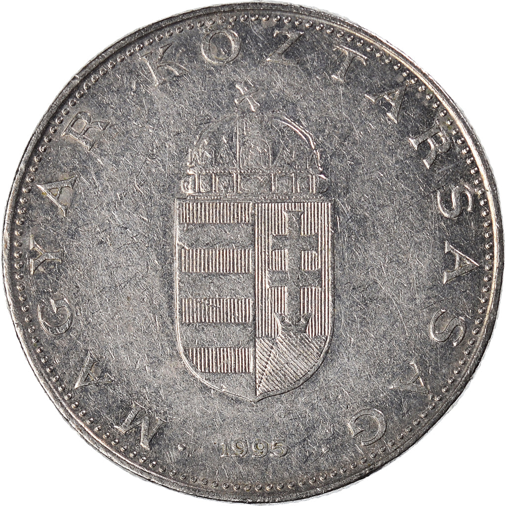 Moneta, Ungheria, 10 Forint, 1995