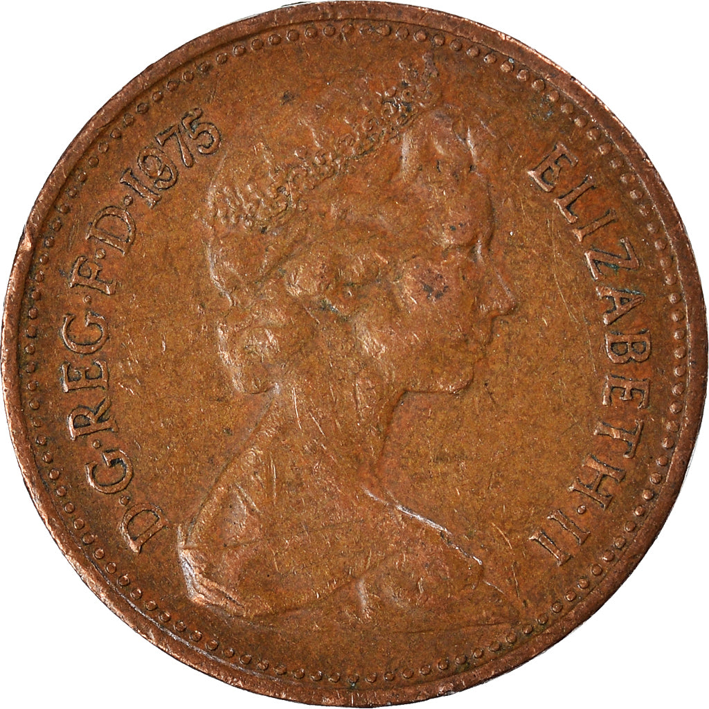 Moneda, Gran Bretaña, New Penny, 1975