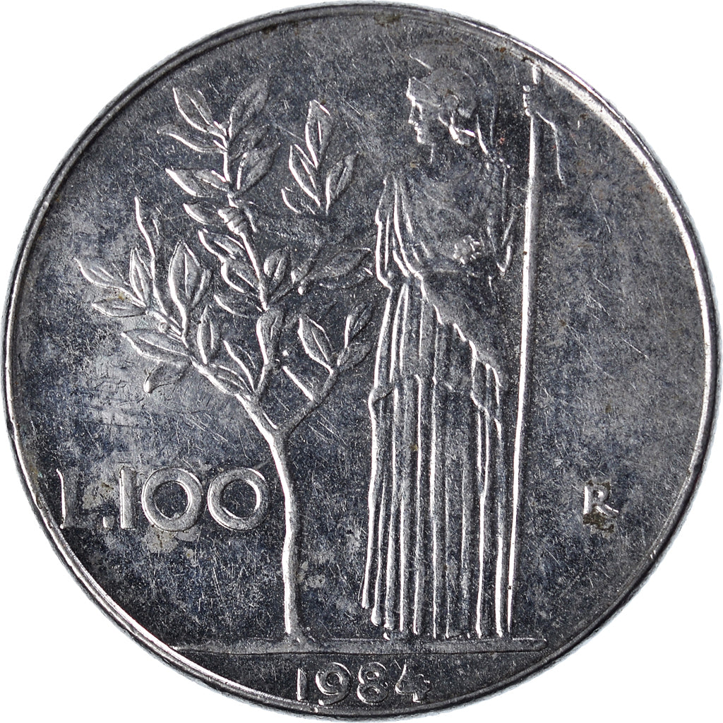 Münze, Italien, 100 Lire