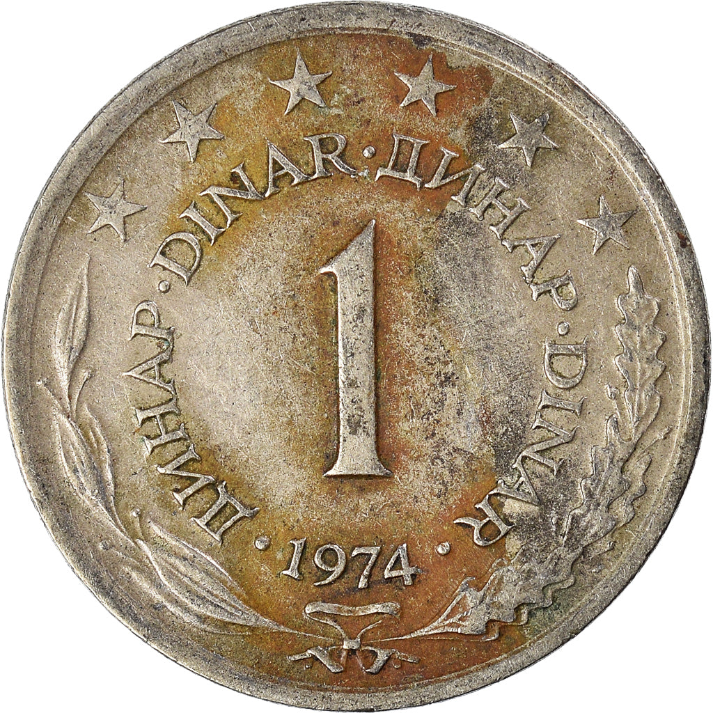 Coin, Yugoslavia, Dinar, 1974