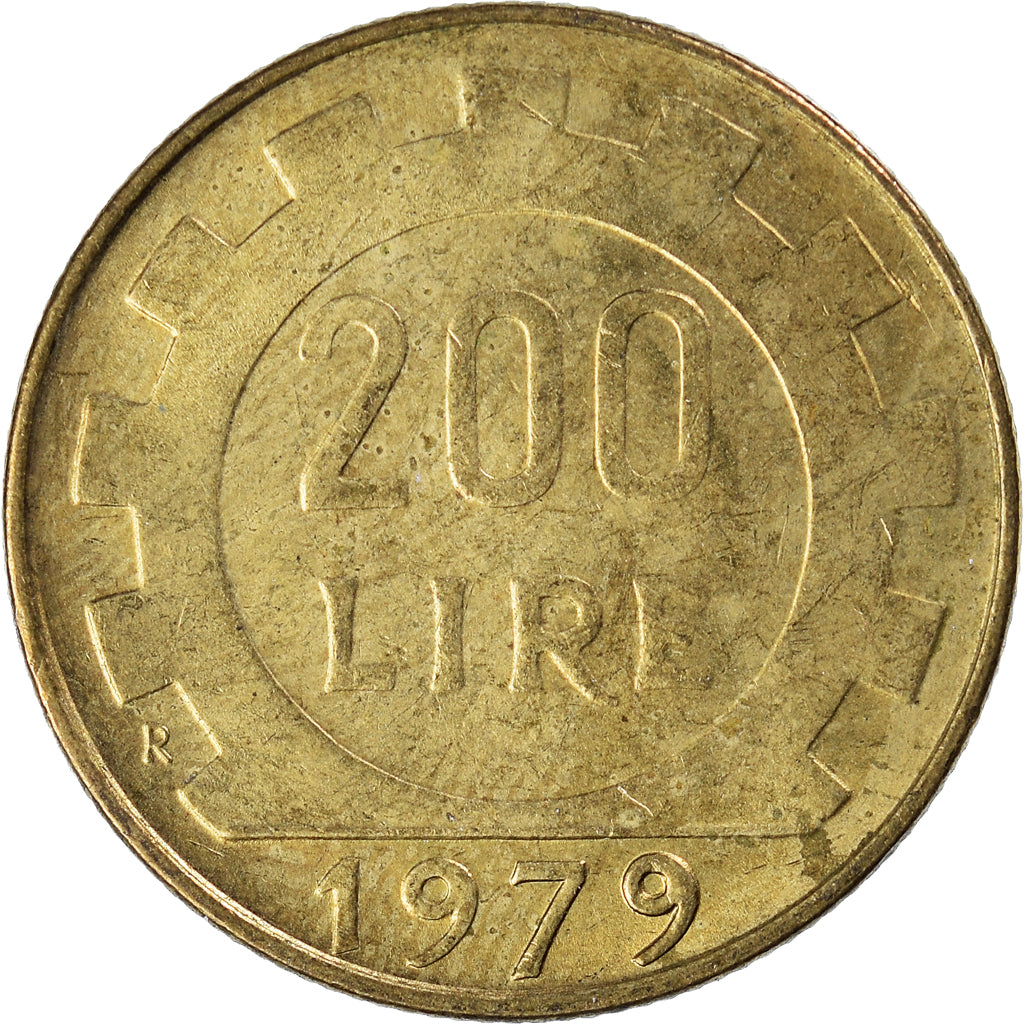 Munten, Italië, 200 Lire, 1979